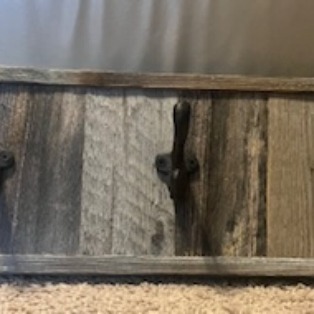 3 Hook Towel or Coat Hanger